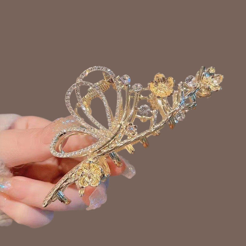 Metal  Hair claw clip women's hair accessory back of head hair claw