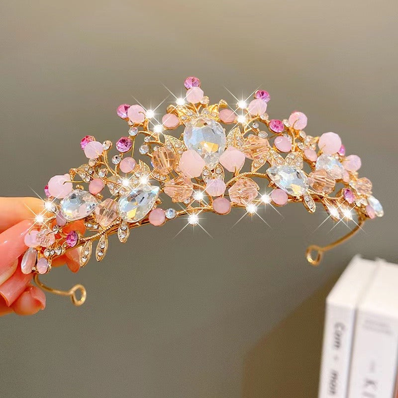 rose pin tiara