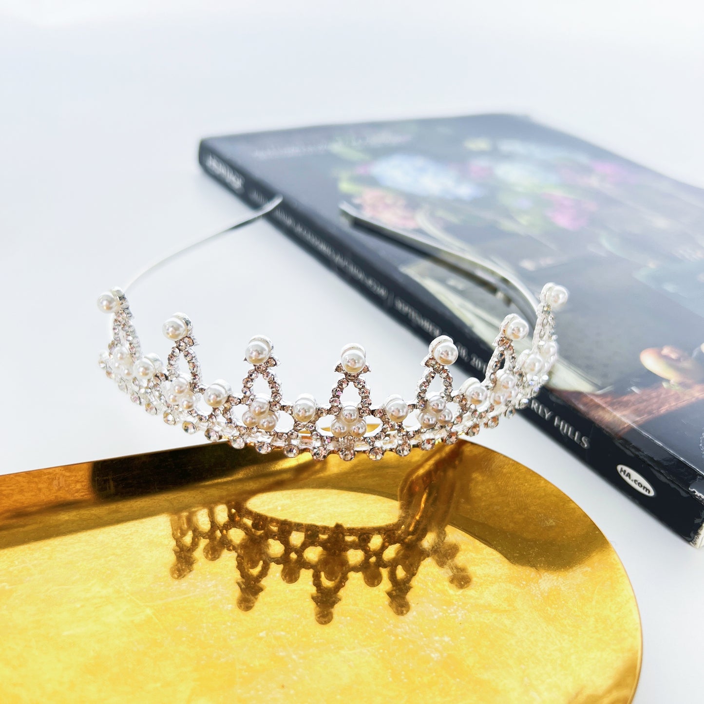 Sliver Metal princess tiara