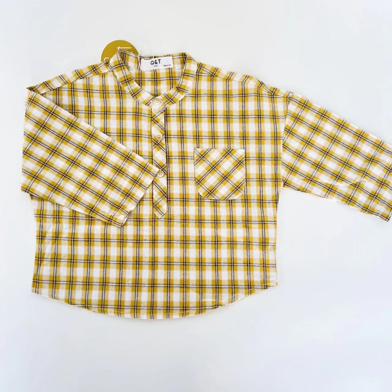 Long sleeve cotton shirt